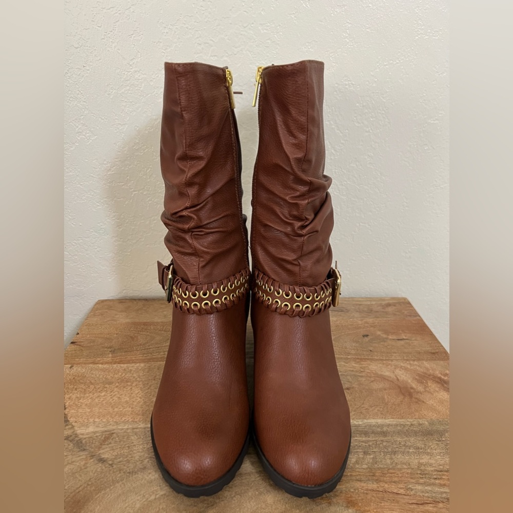 New Thalía Sodi women brown boots